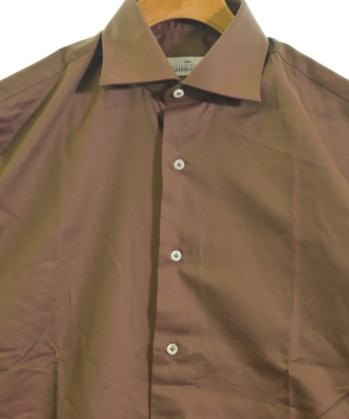 GHERARDINI（ゲラルディーニ）カジュアルシャツ 茶 サイズ:39(M位) メンズ/2200623947012