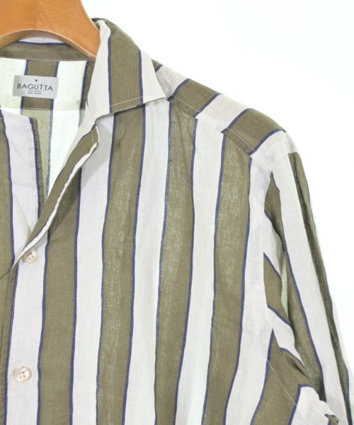 Bagutta（バグッタ）カジュアルシャツ カーキ サイズ:L メンズ/2200609061039