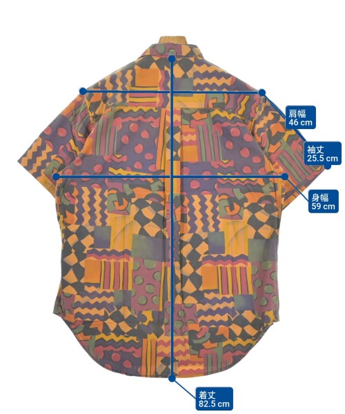 Bagutta（バグッタ）カジュアルシャツ オレンジ サイズ:M メンズ/2200618306091