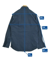 Bagutta（バグッタ）カジュアルシャツ 紺 サイズ:S メンズ/2200637491174