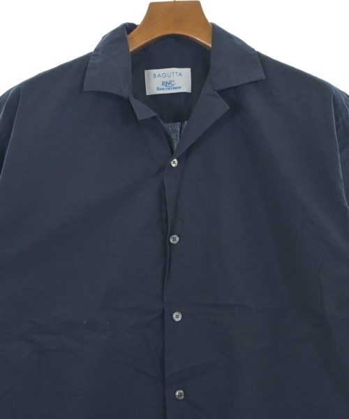 Bagutta（バグッタ）カジュアルシャツ 紺 サイズ:38(L位) メンズ/2200639136103