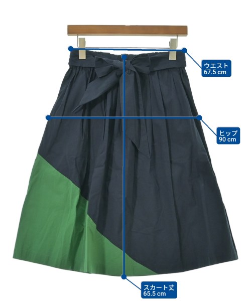 Bagutta（バグッタ）ロング・マキシ丈スカート 紺 サイズ:S レディース/2200628446015