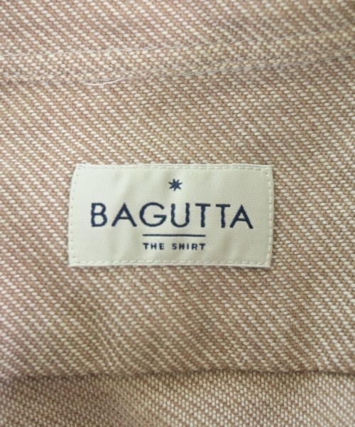 Bagutta（バグッタ）カジュアルシャツ ベージュ サイズ:37(XS位) メンズ/2200616797068