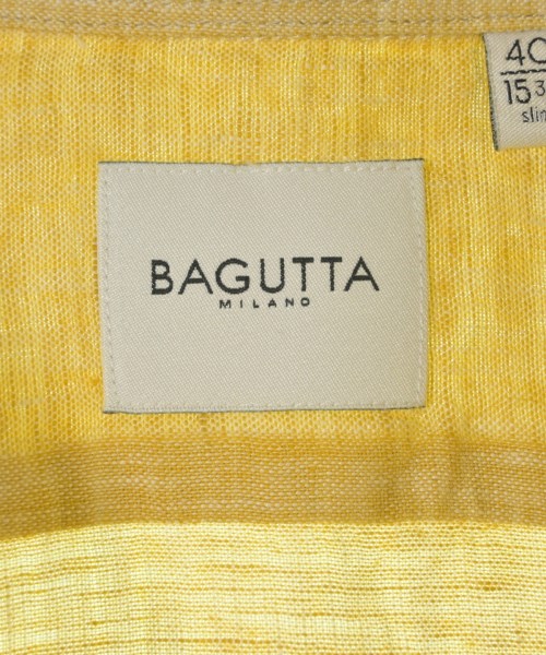 Bagutta（バグッタ）カジュアルシャツ 黄 サイズ:40(L位) メンズ/2200619152123