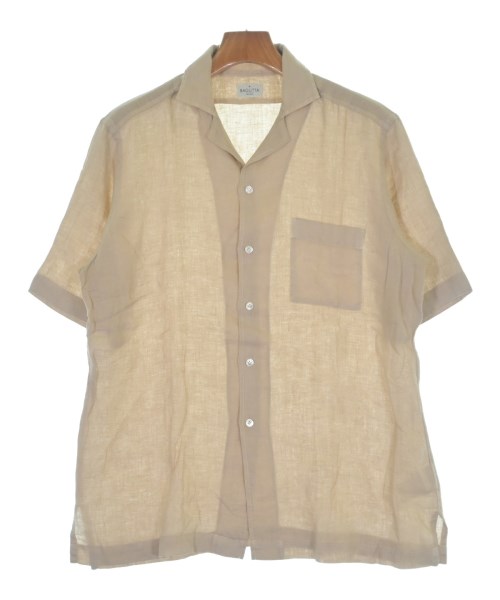 Bagutta(バグッタ)カジュアルシャツ ベージュ サイズ:40(L位)/2200675375085