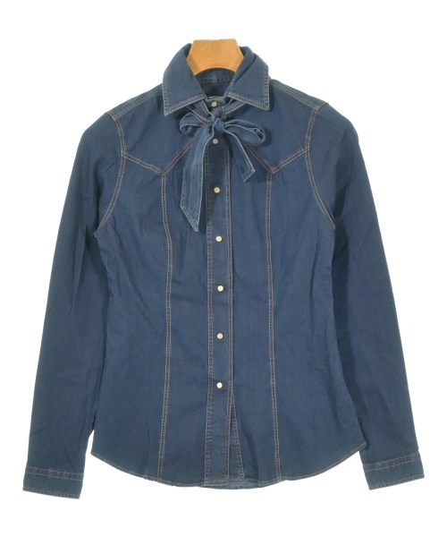 Bagutta(バグッタ)カジュアルシャツ 青 サイズ:36(XS位)/2200650223042