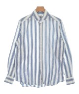 Bagutta（バグッタ）カジュアルシャツ 紺 サイズ:16 1/2(XL位) メンズ/2200652142044