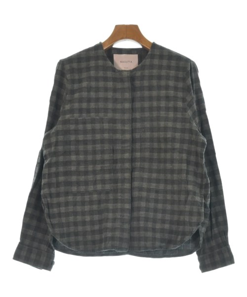 Bagutta(バグッタ)カジュアルシャツ グレー サイズ:M/2200650246034