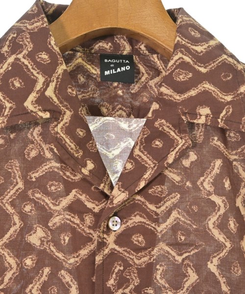 Bagutta（バグッタ）カジュアルシャツ 茶 サイズ:-(M位) メンズ/2200645259025