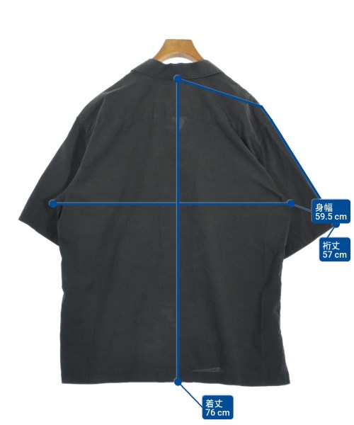 Bagutta（バグッタ）カジュアルシャツ 黒 サイズ:42(XL位) メンズ/2200649809196