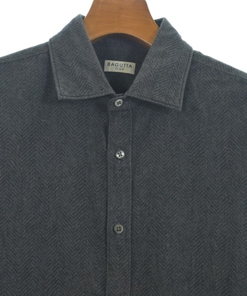 Bagutta（バグッタ）カジュアルシャツ 紺 サイズ:M メンズ/2200647313060