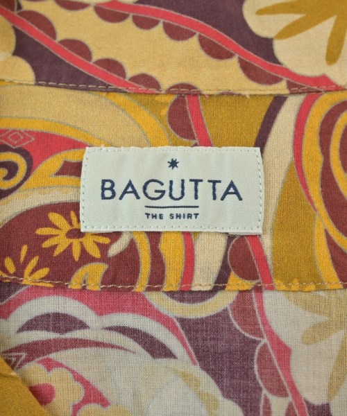 Bagutta（バグッタ）カジュアルシャツ 黄 サイズ:L メンズ/2200705549127