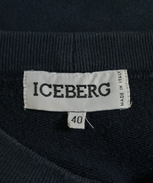 ICEBERG（アイスバ－グ）スウェット 紺 サイズ:40(XXS位) メンズ/2200660870083