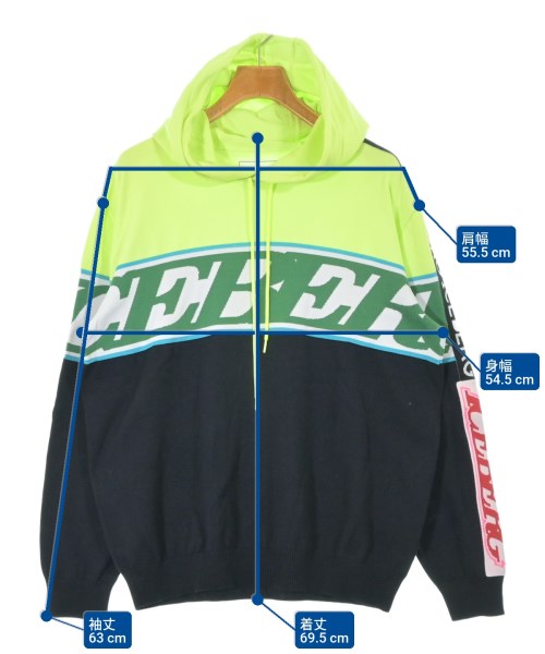 ICEBERG（アイスバ－グ）ニット・セーター 黒 サイズ:XL メンズ/2200646337074