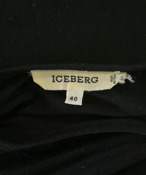 ICEBERG（アイスバ－グ）Tシャツ・カットソー 黒 サイズ:XS レディース/2200665379086