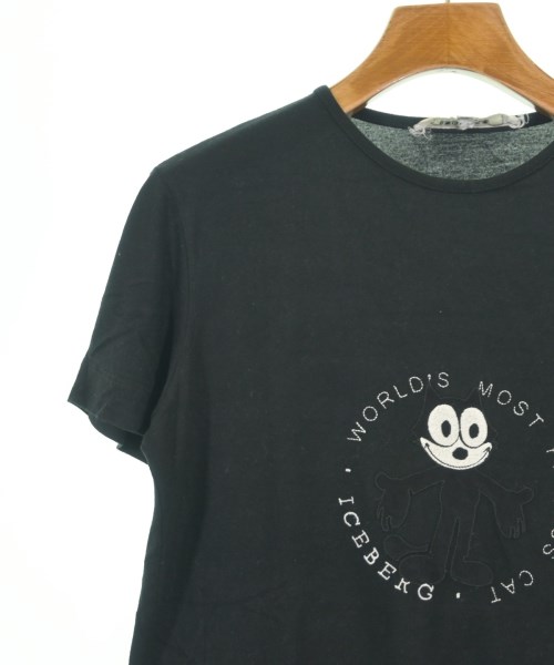 ICEBERG（アイスバ－グ）Tシャツ・カットソー 黒 サイズ:XS レディース/2200665379086