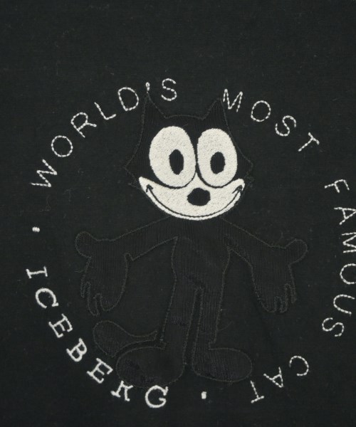 ICEBERG（アイスバ－グ）Tシャツ・カットソー 黒 サイズ:XS レディース/2200665379086