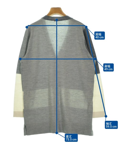 MARINA RINALDI（マリナリナルディ）カーディガン グレー サイズ:S レディース/2200665417061