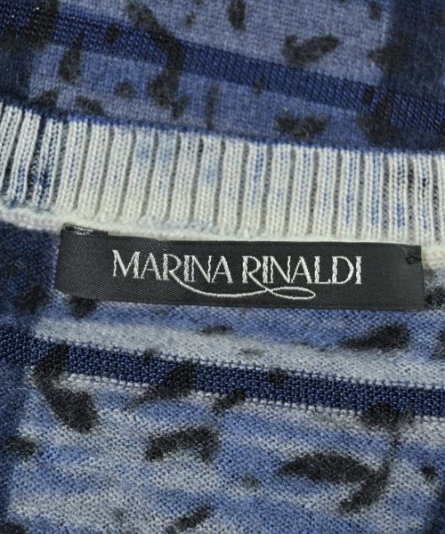 MARINA RINALDI（マリナリナルディ）ニット・セーター 青 サイズ:M レディース/2200665417092