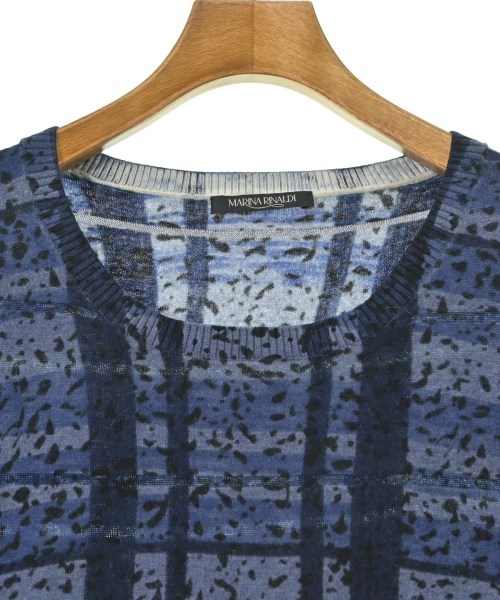 MARINA RINALDI（マリナリナルディ）ニット・セーター 青 サイズ:M レディース/2200665417092
