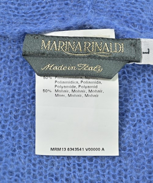MARINA RINALDI（マリナリナルディ）ニット・セーター 青 サイズ:L レディース/2200665417122