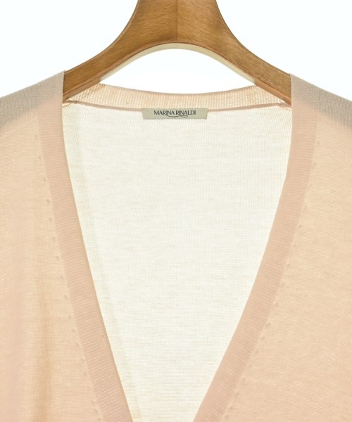 MARINA RINALDI（マリナリナルディ）カーディガン ピンク サイズ:M レディース/2200665417412