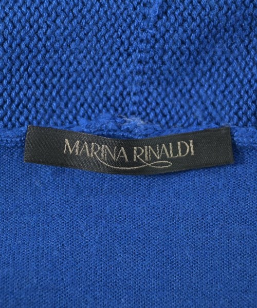 MARINA RINALDI（マリナリナルディ）カーディガン 青 サイズ:S レディース/2200665417429