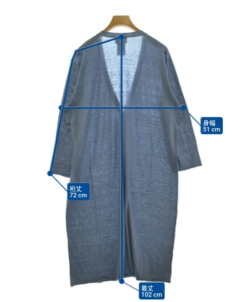 MARINA RINALDI（マリナリナルディ）カーディガン 青 サイズ:M レディース/2200665417436