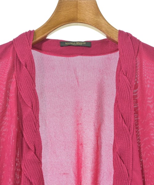 MARINA RINALDI（マリナリナルディ）カーディガン ピンク サイズ:S レディース/2200667582095