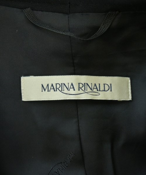MARINA RINALDI（マリナリナルディ）ノーカラージャケット 黒 サイズ:F レディース/2200665505041