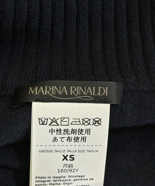 MARINA RINALDI（マリナリナルディ）カーディガン 紺 サイズ:XS レディース/2200723402022