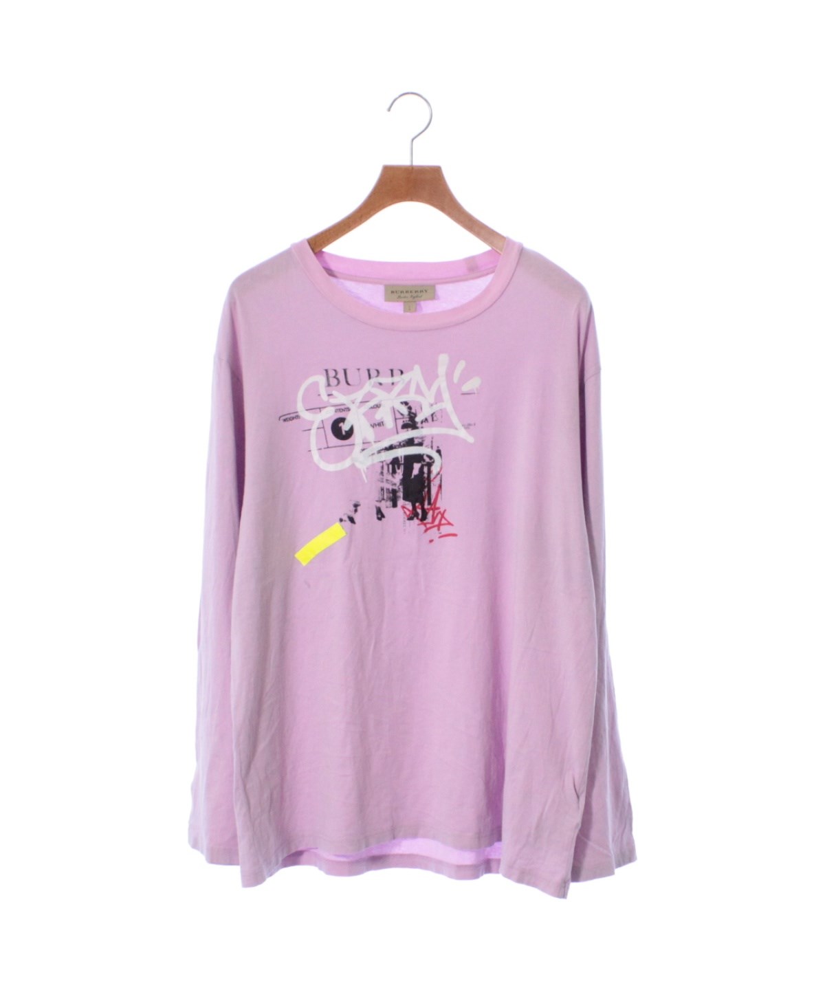 BURBERRY（バーバリー）Tシャツ・カットソー ピンク サイズ:L 
