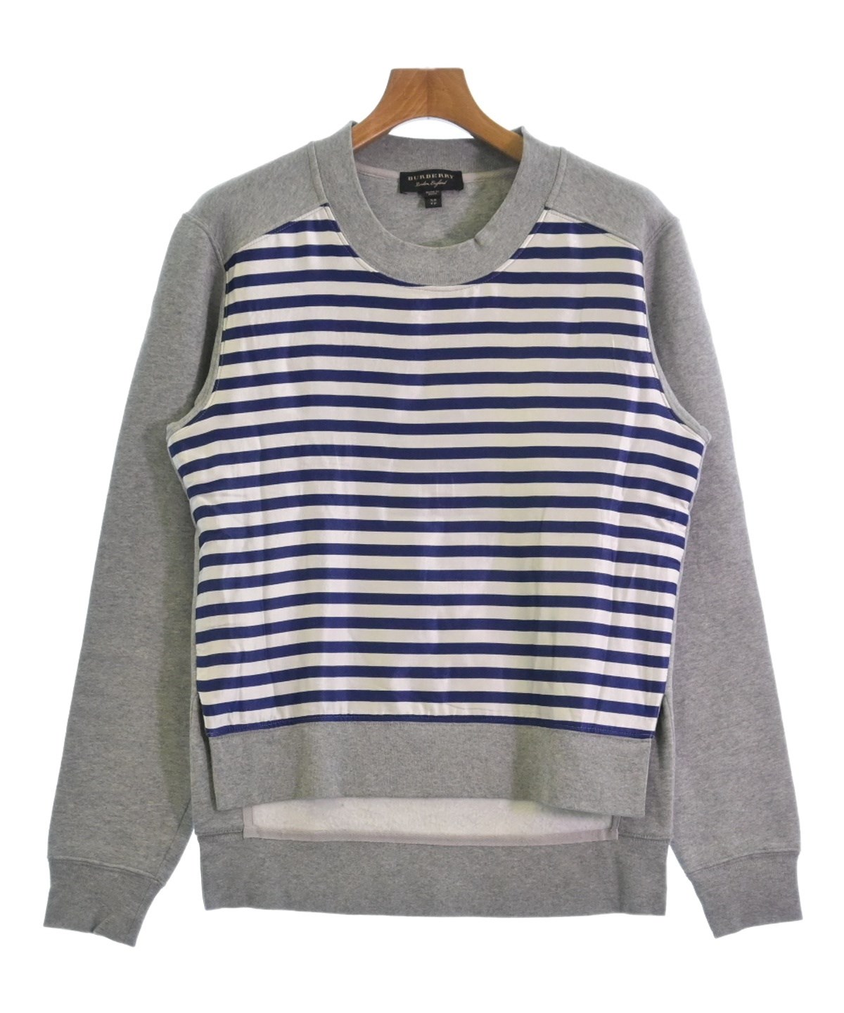 BURBERRY（バーバリー）スウェット グレー サイズ:XS メンズ