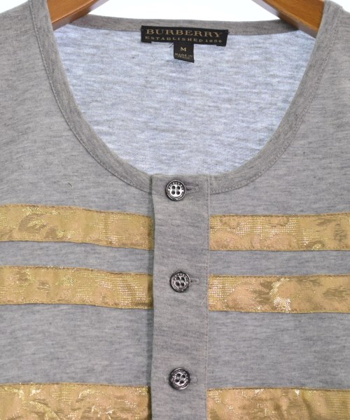 BURBERRY（バーバリー）Tシャツ・カットソー グレー サイズ:M メンズ 