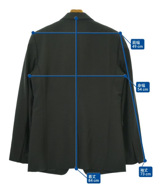 BURBERRY（バーバリー）テーラードジャケット 黒 サイズ:52(XL位) メンズ/2200504634024