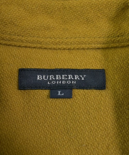 BURBERRY（バーバリー）カジュアルシャツ 黄 サイズ:L メンズ/2200635394057