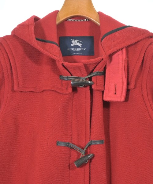 BURBERRY（バーバリー）ダッフルコート 赤 サイズ:F レディース/2200635422019