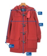 BURBERRY（バーバリー）ダッフルコート 赤 サイズ:F レディース/2200635422019