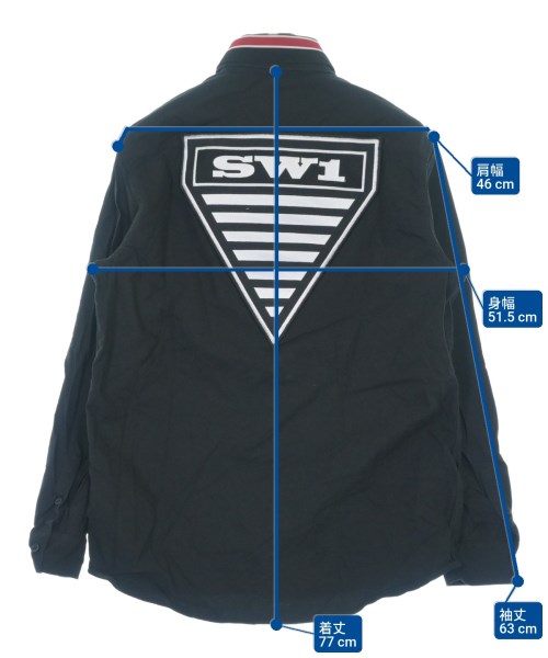 BURBERRY（バーバリー）カジュアルシャツ 黒 サイズ:S メンズ/2200635504036