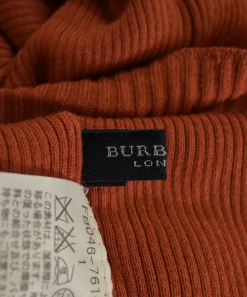 BURBERRY（バーバリー）ニット・セーター オレンジ サイズ:1(S位) レディース/2200636674103
