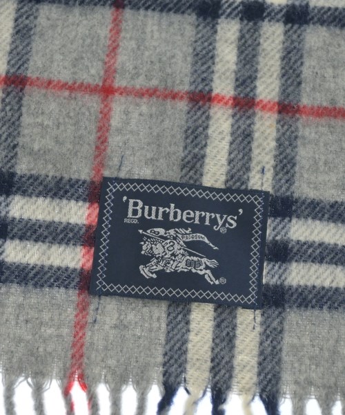 BURBERRY（バーバリー）マフラー グレー サイズ:- メンズ/2200623316108