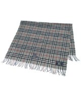 BURBERRY（バーバリー）マフラー グレー サイズ:- メンズ/2200623316108