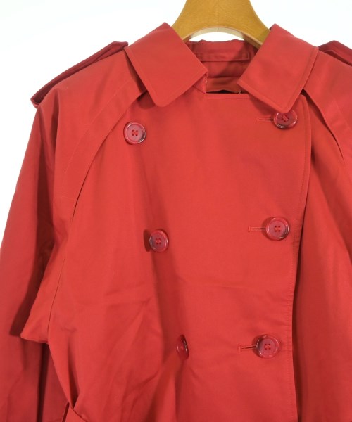 BURBERRY（バーバリー）トレンチコート 赤 サイズ:-(XL位) レディース/2200526887170
