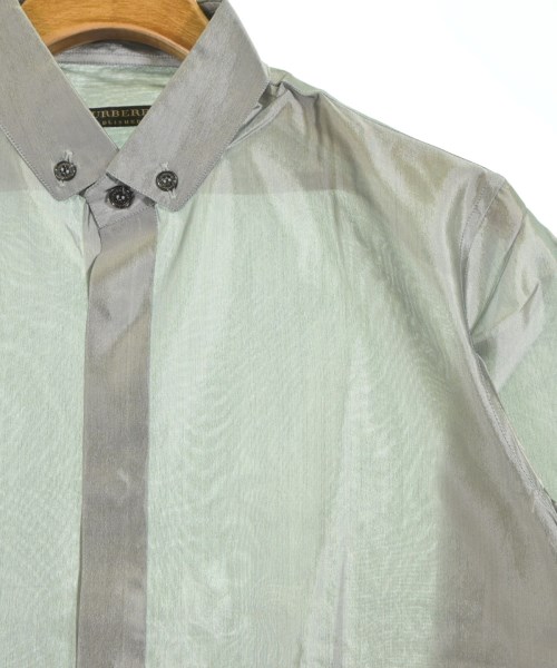 BURBERRY（バーバリー）カジュアルシャツ シルバー サイズ:40(M位) メンズ/2200594035794