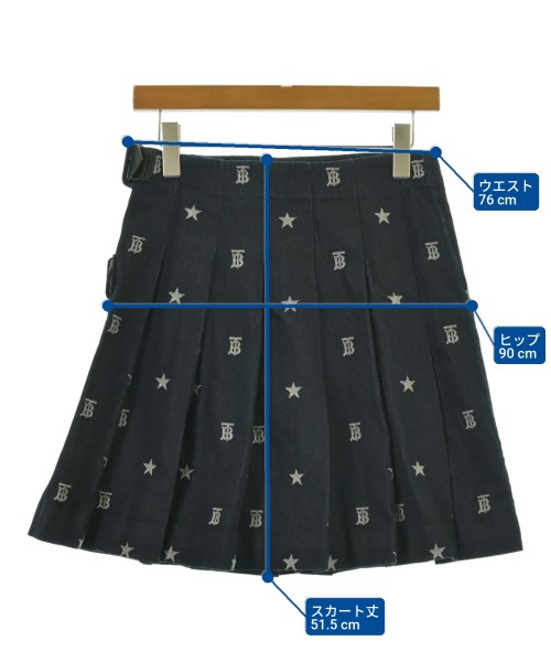 BURBERRY（バーバリー）スカート（その他） 紺 サイズ:150(13T-14T) キッズ/2200638331028