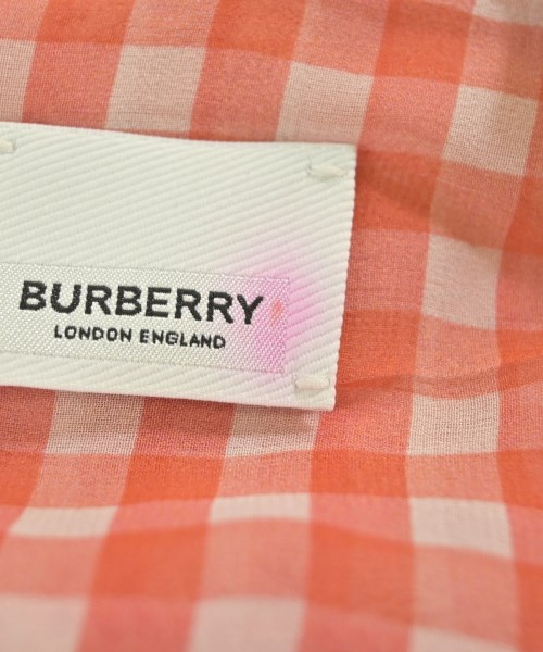 BURBERRY（バーバリー）ブラウス 赤 サイズ:34(XS位) レディース/2200638331066