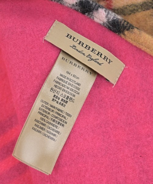 BURBERRY（バーバリー）ストール ベージュ サイズ:- レディース/2200638341065