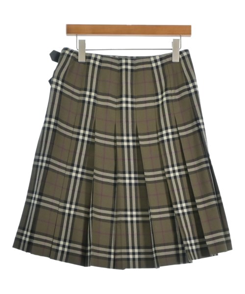 BURBERRY（バーバリー）ひざ丈スカート グレー サイズ:38(S位) レディース/2200639216072