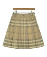 BURBERRY（バーバリー）ひざ丈スカート ベージュ サイズ:38(S位) レディース/2200622363103