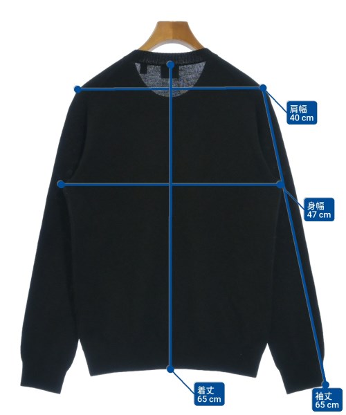 BURBERRY（バーバリー）ニット・セーター 黒 サイズ:S メンズ/2200640800147